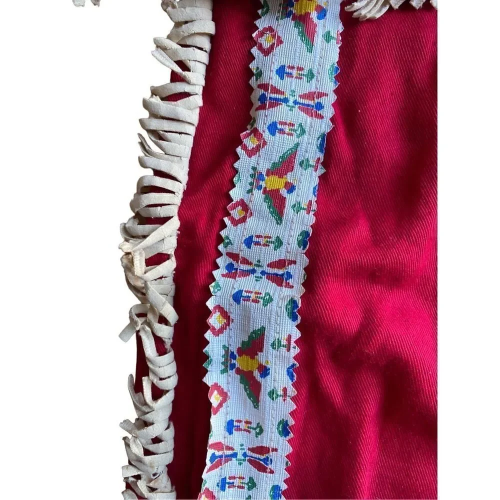 plainsman blue vintage Jean Corp children’s Native American costume